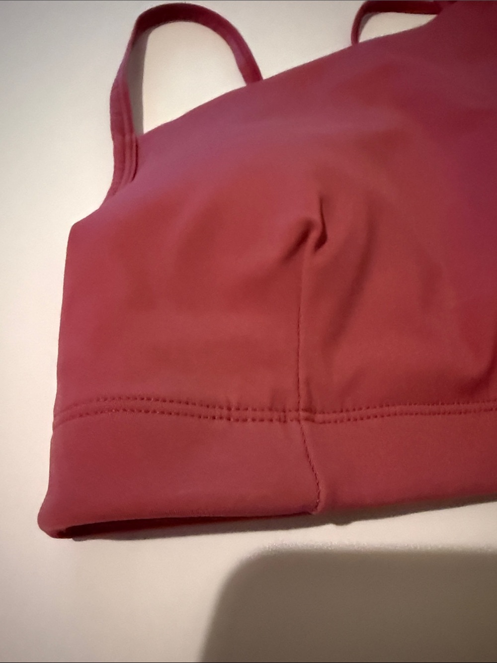 NWT Sweaty Betty Asymmetric Sculpt Bra Ambient Pink Size S NWT - Picture 7 of 11